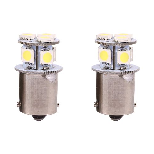 2 Ampoules Led Blanches Ba15s R5w 1156 5050 8smd.