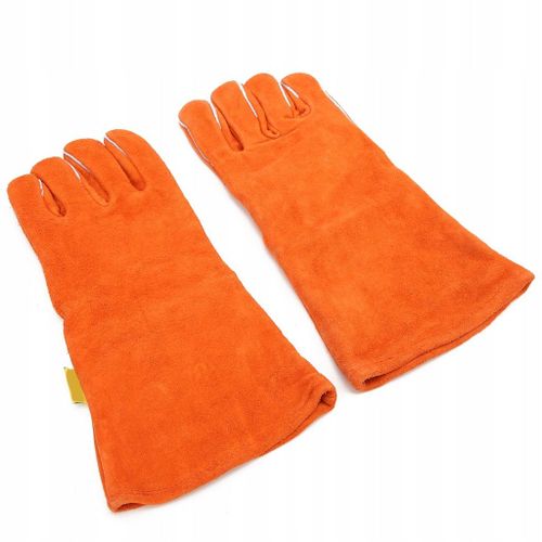 Paire De Gants De Soudure 35 Cm Résistance Aux