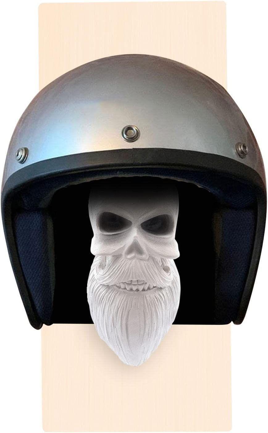 Porte-casque En Forme De Crâne Pour Moto, Support Mural Créatif En