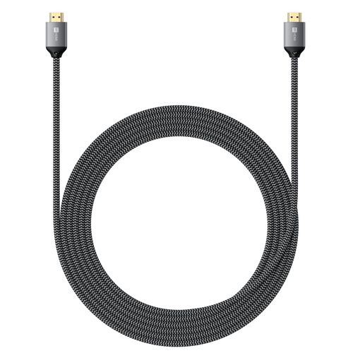 Câble HDMI 2.1 Ultra HD Résolution 8K / 60Hz Nylon tressé 2m Satechi Gris