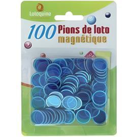 Palet ramasse jetons avec 100 pions loto magnetiques Kit