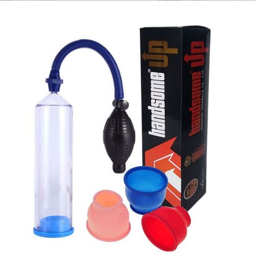 Rose Rouge Pompe À Vide Pour Homme Confortable, Extensible, Massage Corporel, Soins De Santé