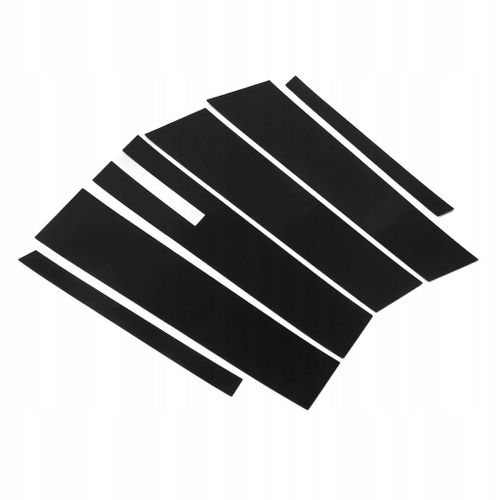 6 Pieces Couverture De Fenetre De Porte Latérale Brillante
