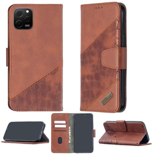 Coque Pour Huawei Nova Y61 Coque Compatible Avec Huawei Nova Y61 Coque Etui Housse Case Cover Bf04 Brown