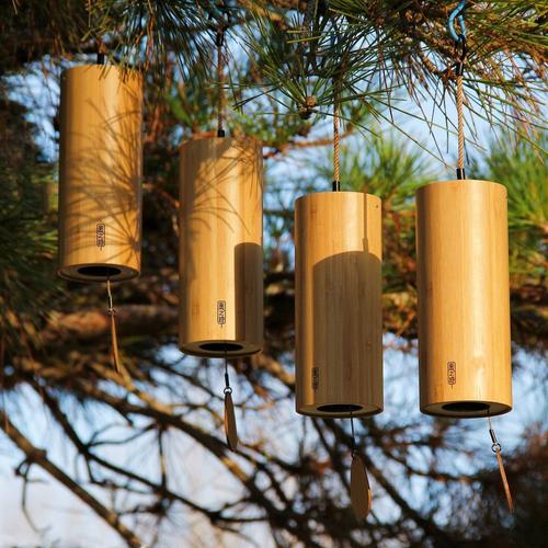 Carillon Japonais d'accord, Cloche à Vent de méditation de carillons  éoliens en Bambou pour Le décor extérieur pour la décorat[941] - Cdiscount  Jardin