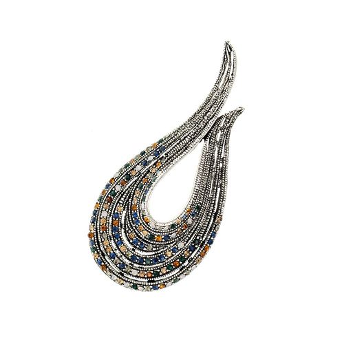 Broche En Strass Style U Pour Femme, Broches Vintage Élégantes, Accessoires D'hiver, 3 Couleurs Disponibles, Cadeau D'hiver