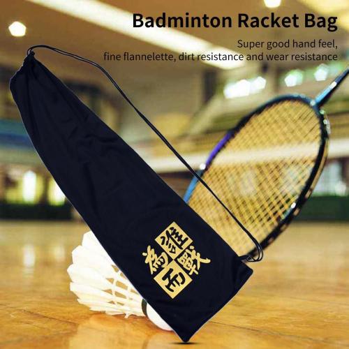 Sac De Badminton Utile En Flanelle, Confortable, Sensation De Main Délicate, Bonne Résistance