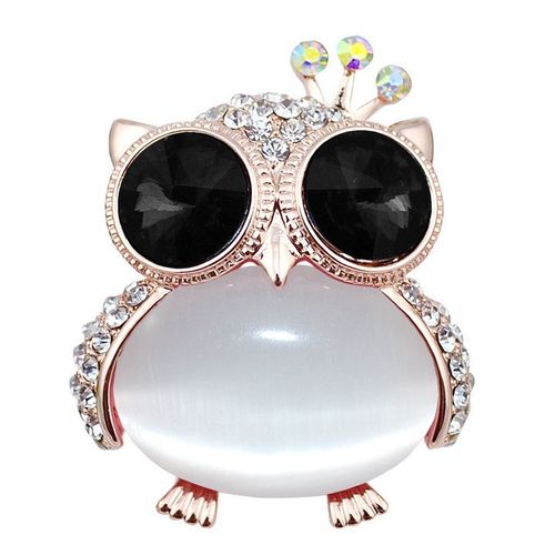 Broche Pour Femmes, Vintage, Bleu Marine, Hibou, Joli Petit Animal, Sac À Dos Cadeau Pour Enfants, Badges, Nouveauté 2018