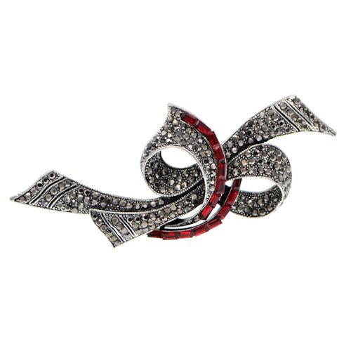 Broche Avec Strass Pour Femmes, 4 Couleurs Disponibles, Grande Épingle Vintage, Mode, Noir, Nouvelle Collection 2020