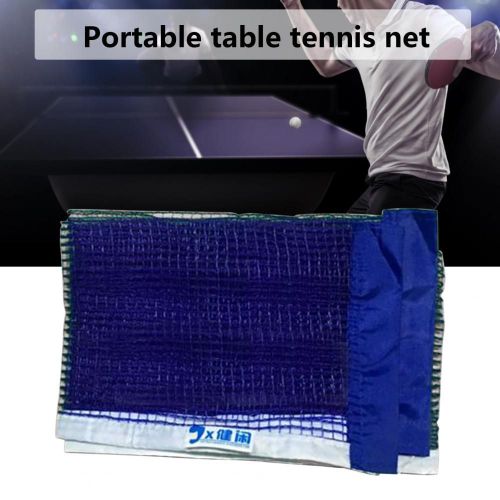 Filet De Tennis De Table Standard En Nylon, 174cm X 15cm, Pliable, Résistant À L'usure, Matériel D'entraînement