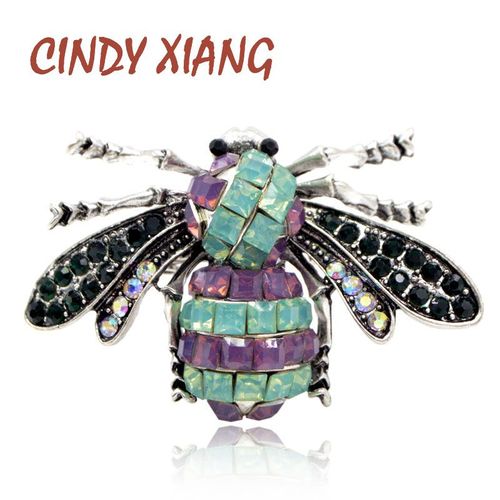 Broche Vintage En Résine Abeille Pour Femmes, Broche Insecte, Bijoux À La Mode, Accessoires Pour T-Shirt, Nouveau Cadeau 2018