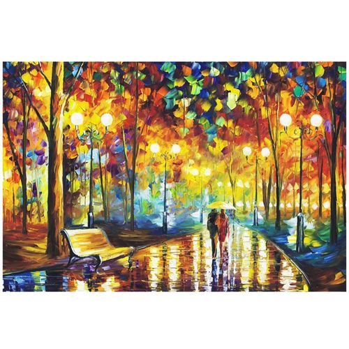 Puzzle Adulte Noctilucent Difficile, 1000 Pièces, Puzzle Paysage Style Café À Domicile Pour Loisirs En Famille