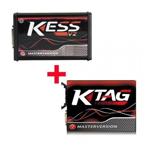 Kess Ktag V7.020 Kess V2 V5.017 Outil De Diagnostic Automobile Peut Être Mis En Réseau Nombre Illimité De Points