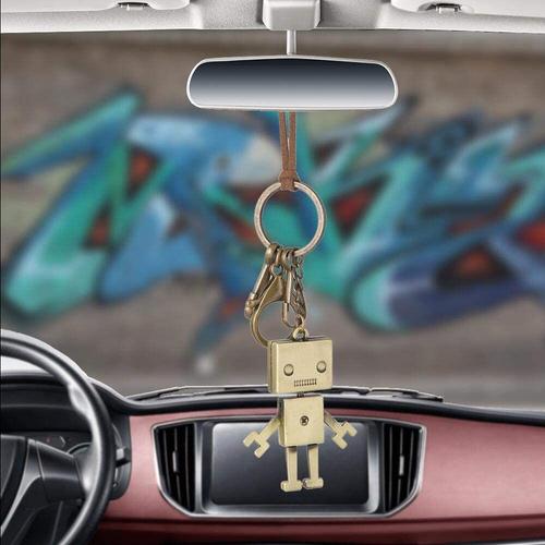 Pendentif rétroviseur de voiture, porte-clés Ornement, pendentif image de  caractère