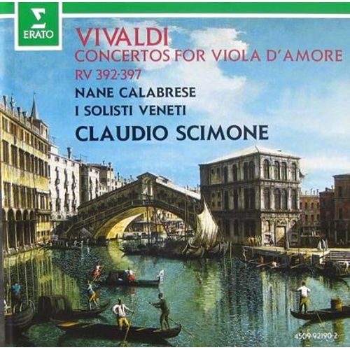 Concertos Pour Viole D'amour Rv 392-397 - Nane Calabrese, Viole D'amour