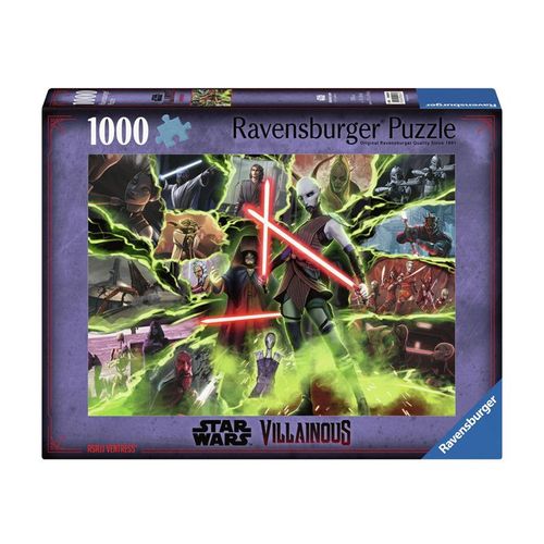 Puzzle Star Wars Villainous: Asajj Ventress (1000 Teile)