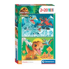 Puzzle Enfant 2x20 Pièces - Jurassic World