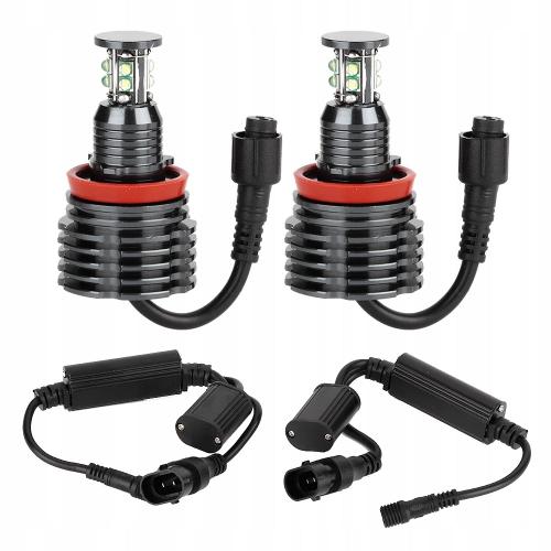 2pcs Pour Lampe H8 80w Super Bright Angel Eyes