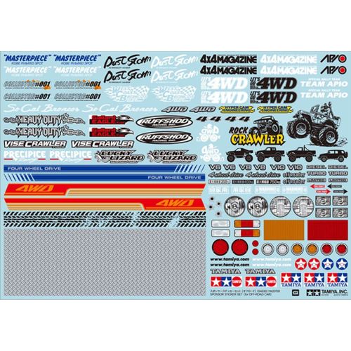 Tamiya 54630 ? Décor Arc Off Road, Véhicules-Tamiya