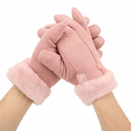 Gants Chauffants Usb Rose Chauffe-Mains