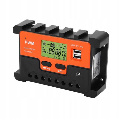 Régulateur Solaire Pwm 12v/24v Automatique