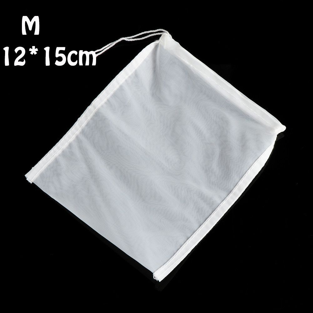 PASSOIRE,Mesh Bag-M--Filtre à mailles fines réutilisables, 120/160/200  mailles, pour jus de vin, lait de soja, thé, sac filtrant en