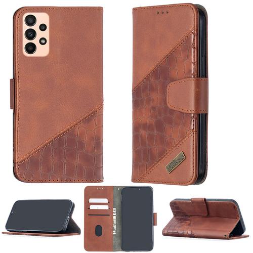 Coque Pour Samsung Galaxy A23 5g 2022 Sm-A233c A233j A233d Coque Compatible Avec Samsung Galaxy A23 5g 2022 Sm-A233c A233j A233d Coque Etui Housse Case Cover Bf04 Brown