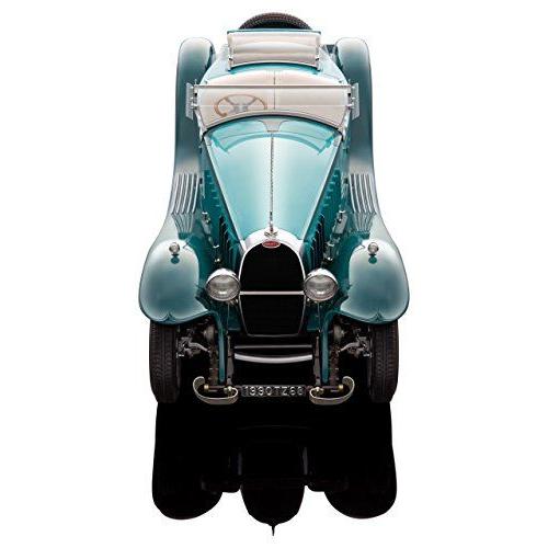 Bauer Exclusive Bugatti Royale Roadster Esders 1932 : Voiture Miniature Fidèle À L'original 1:18, Avec Portes Et Capot Ouvrant, Modèle Prêt À L'emploi, Vert (1990tz68)-Générique