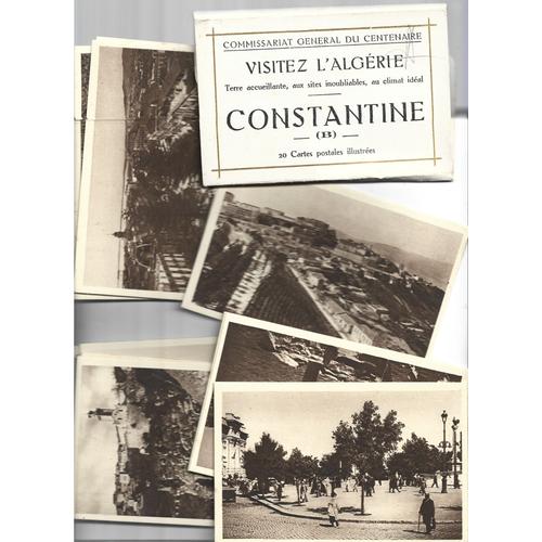 20 Cartes Postales. Visitez L' Algérie. Constantine.