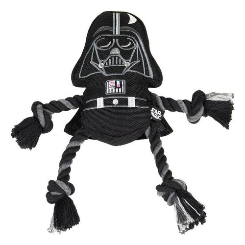 Cerdá Life S Little Moments - Jouet En Corde Pour Chien Mâcher Et Sonore - Nettoyant Des Dents - S R Resistant Et Non Toxique De Dark Vador - Star Wars Licence Officielle Disney