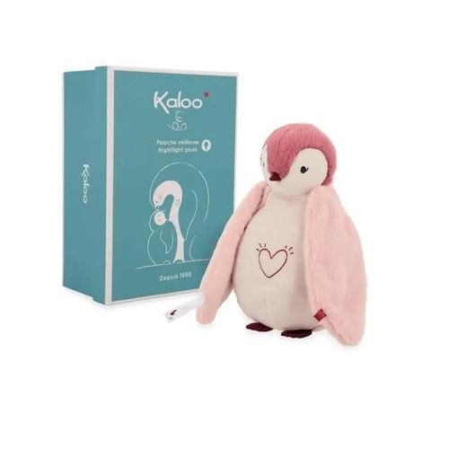 Peluche Veilleuse Pingouin Rose - Kaloo
