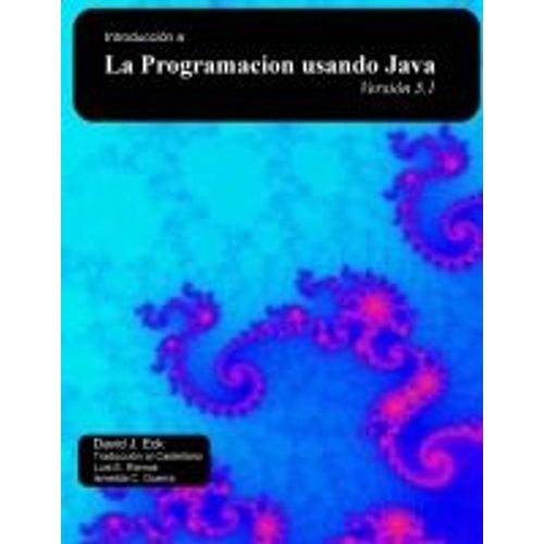 Introducción A La Programación Usando Java