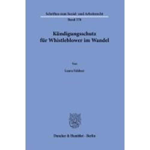 Kündigungsschutz Für Whistleblower Im Wandel