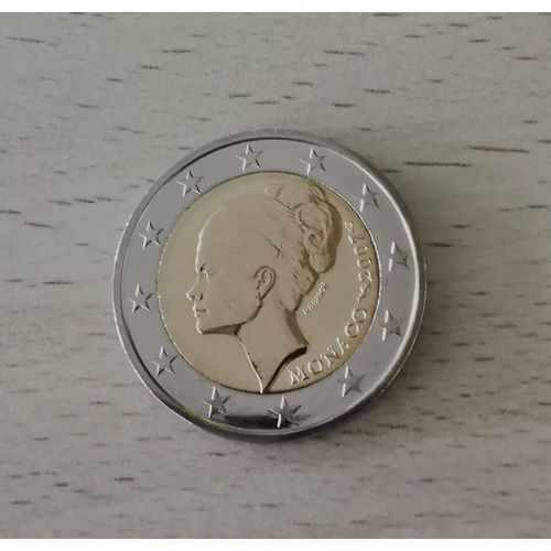 Monaco 2007 Grâce Kelly 2 Euros Commemorative Officielle