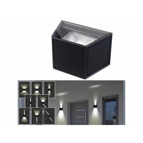 Applique Murale Led Solaire Double Faisceau Up & Down