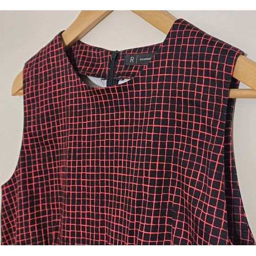Robe Chasuble Droite À Carreaux R Essentiel