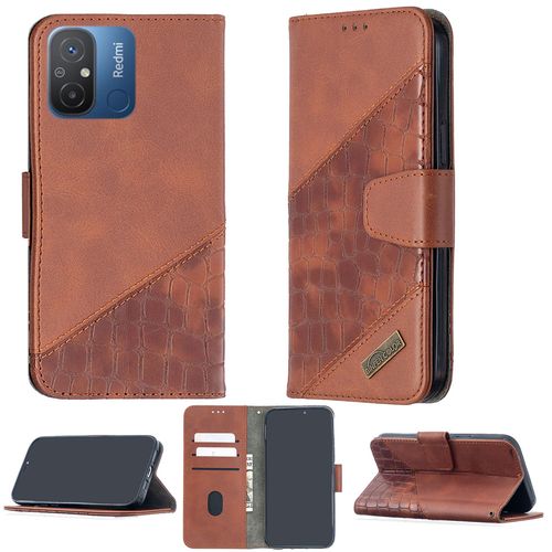 Coque Pour Xiaomi Redmi 12c Coque Compatible Avec Xiaomi Redmi 12c Coque Etui Housse Case Cover Bf04 Brown
