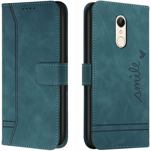 Coque Pour Xiaomi Redmi Note 4/ Note?4x, Portefeuille Housse En Pu Avec Tpu Fermoir Flip Housse Pour Xiaomi Redmi Note 4/ Note?4x (Vert)