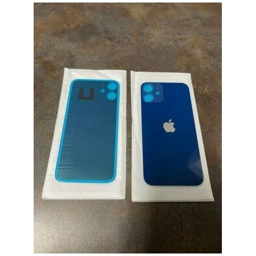 Vitre Arrière IPhone 13 Mini Bleue - Avec Adhésif Pré-collé - Remplacement Facile