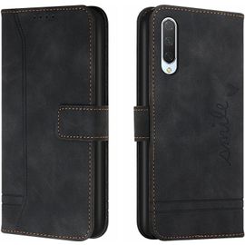 Coque Pour Xiaomi Mi 9, Xiaomi Mi 9, Portefeuille Housse En Pu Avec Tpu Fermoir Flip Pochette Housse Pour Xiaomi Mi 9 (Noir)