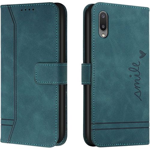 Coque Pour Huawei Y5 2019/Honor 8s, Portefeuille Housse En Pu Avec Tpu Fermoir Flip Pochette Housse Pour Huawei Y5 2019/Honor 8s (Vert)