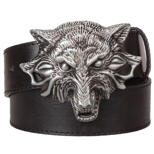Boucle de ceinture en 3D loup sauvage pour homme, cadeau, loup, loup, ancien, nordique, scandinave, Viking, mitologie, loup-garou, solide, nouveauté Cowboy