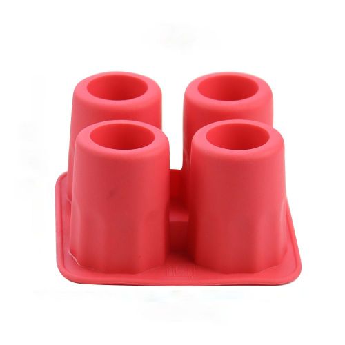 Moule À Glaçons 3d En Silicone, Verre À Shot, 4 Tasses, Plateau À Glaçons, Pour Bar D'Été, Fête, Bière, Cocktail, Boisson Froide, Outil De Cuisine, 1 Pièce