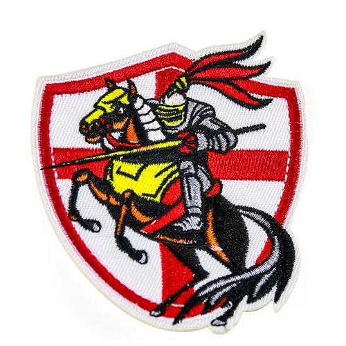 Patchs de badges de chevalier romains spartiates de haute qualité, patchs brodés avec des appliques sur transferts pour vêtements, patchs tactiques militaires 2 pièces