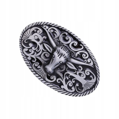 Boucle De Ceinture Western Cowboy Punk En Alliage