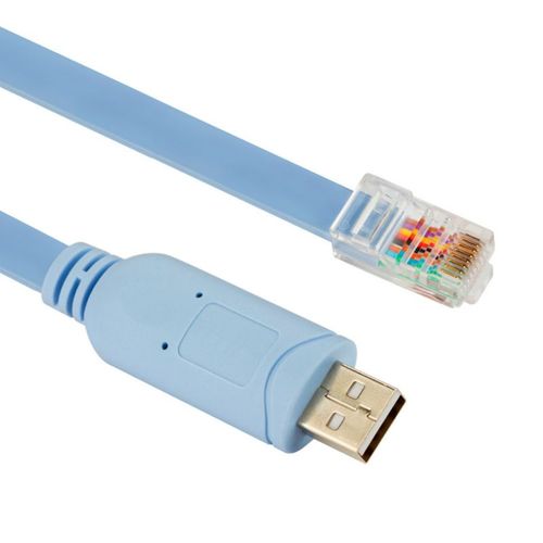Câble USB vers RJ45 de 1.8M, pour débogage de Console, ligne A7H5, pour CONSOLE de routeur, pour routeur et routeur huawei H3C HP Arba 9306