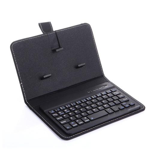 Étui De Protection En Cuir Pu Portable Pour Clavier Sans Fil, Pour Téléphone Portable, Compatible Avec Bluetooth, 2022