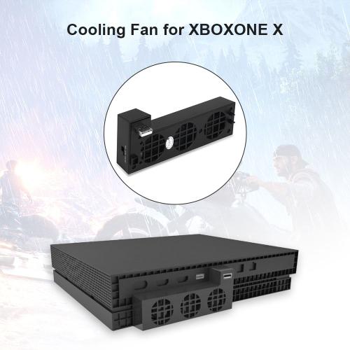 Système De Refroidissement Haute Vitesse Pour Console De Jeu Microsoft Xbox One X, 3 Ventilateurs Externes, Super Turbo