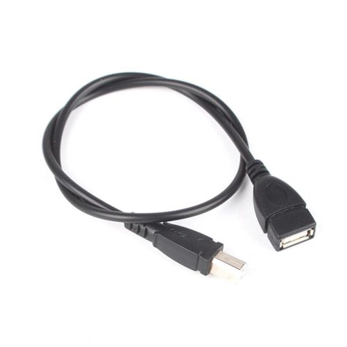 Câble adaptateur USB 2.0 femelle vers USB B mâle pour Scanner d'imprimante, haute qualité, tendance