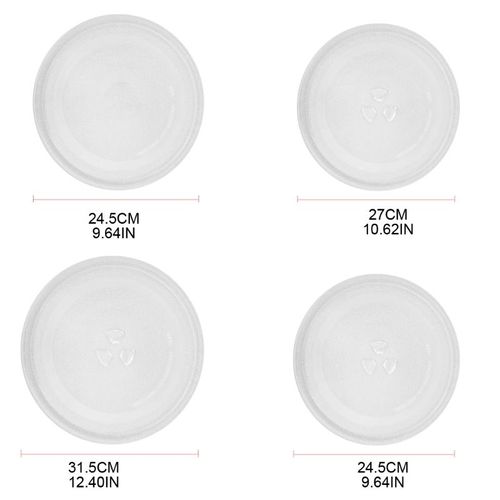 Plaque en verre pour micro-ondes 808F, remplacement de plateau tournant en verre pour micro-ondes, diamètre 245/270/315mm